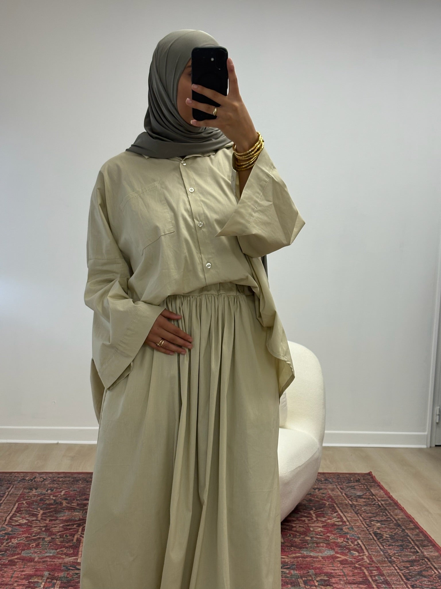 Ensemble Nour Beige