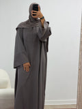 Abaya Amira Grise