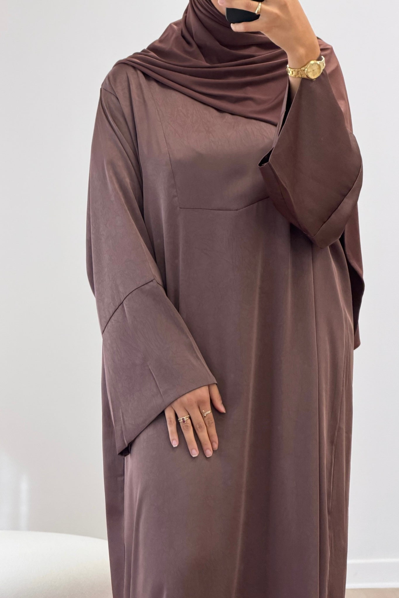 Abaya Amira Marron