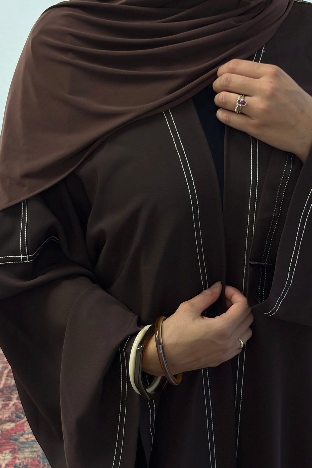 Abaya Nayla Marron