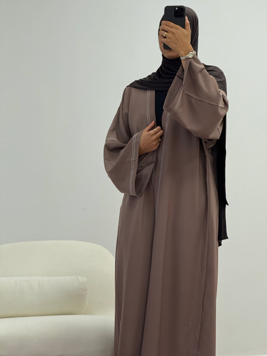 Abaya Nayla Taupe