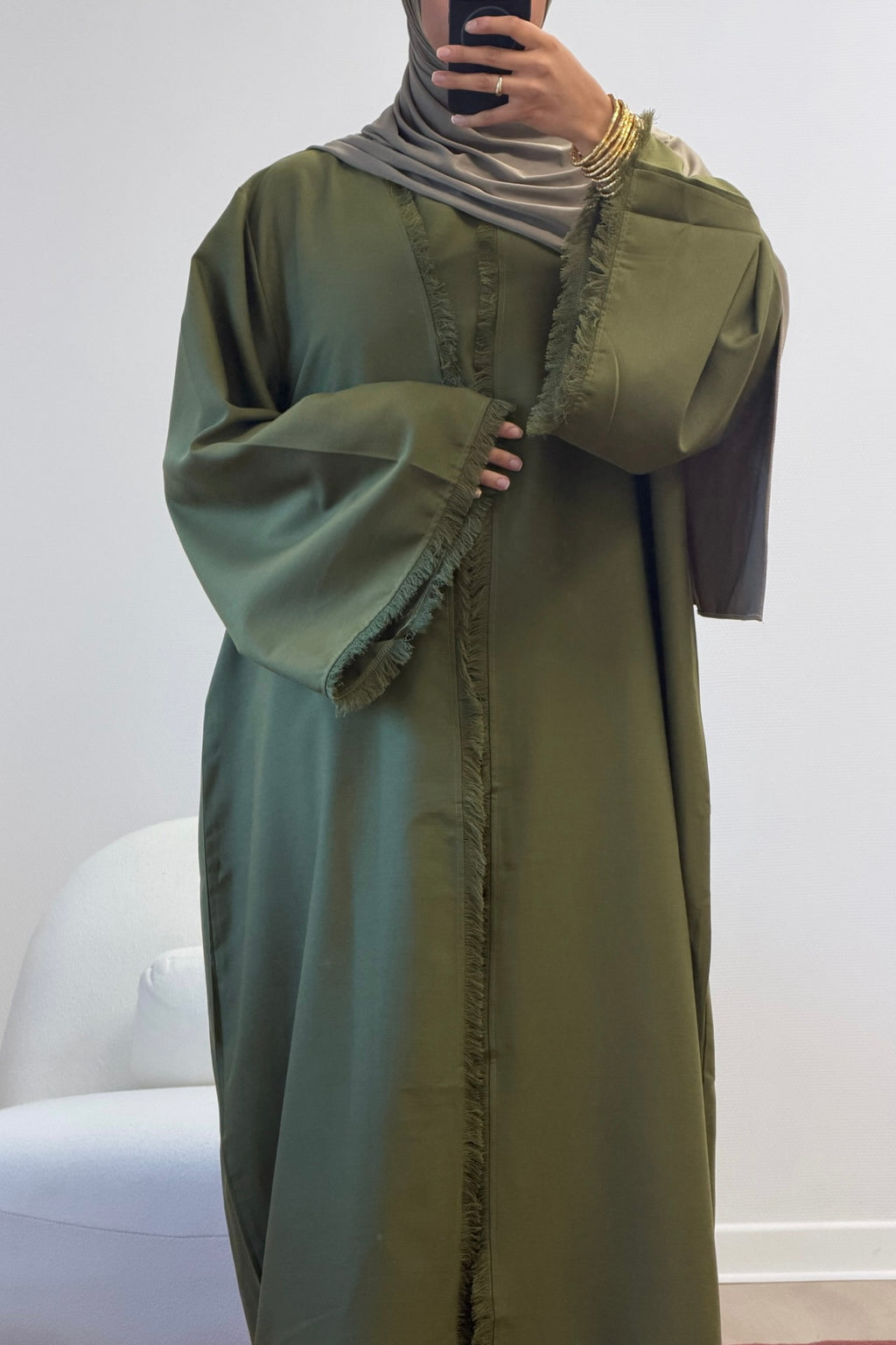 Abaya Hadia Kaki